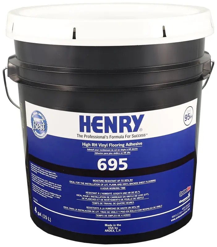 Henry 30886 Flooring Adhesive – Mild Formula Paste, 4-Gallon Container 1
