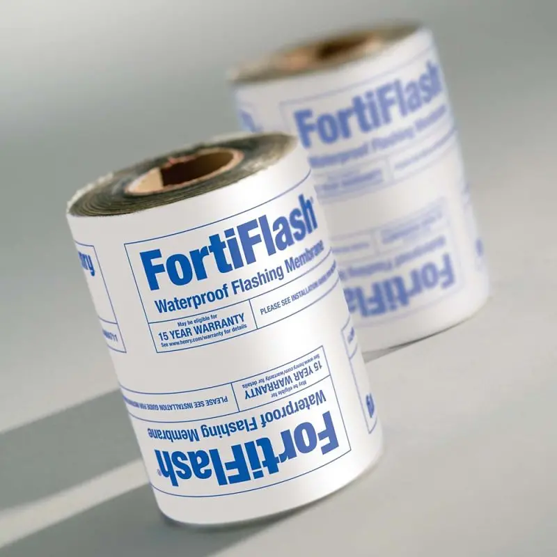 Henry Fortiflash He010Ffr976 Rubberized Asphalt Flashing Tape – 75 Ft × 12 In, Self-Adhesive Window Wrap 1