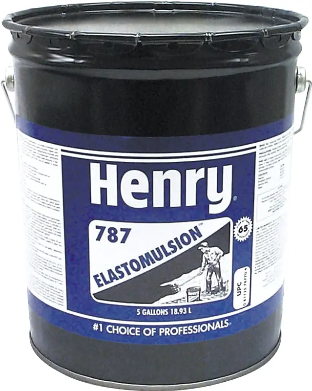 Henry He787074 Black Liquid Damp Proofing Coating – 18.93-Liter Pail 1