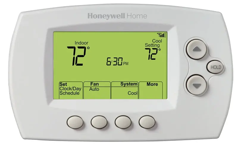 Honeywell Rth6580Wf1001/W Wi-Fi Programmable Thermostat – Touchscreen, White Housing 1