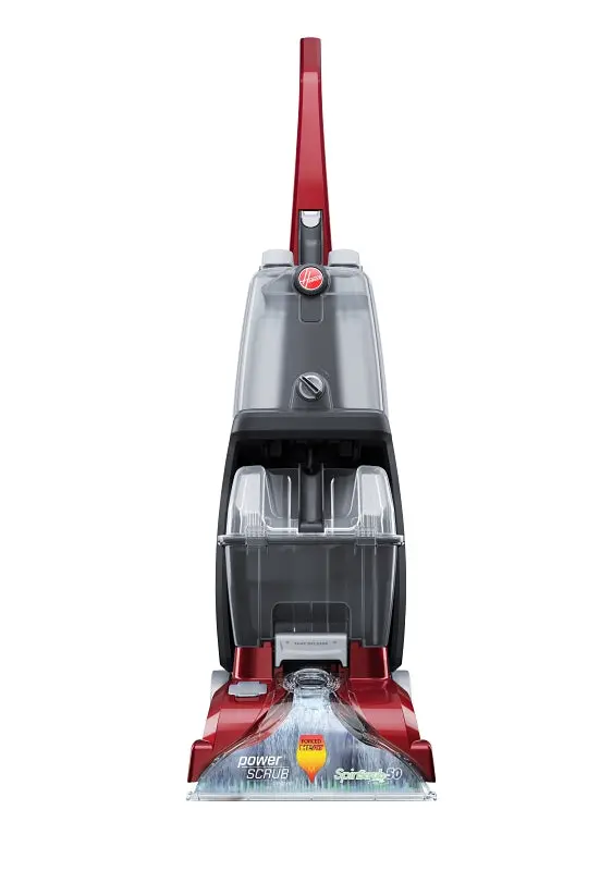 Hoover Fh50150 Power Scrub Deep-Clean Carpet Cleaner – 120V, 20-Foot Cord, Red Finish 1