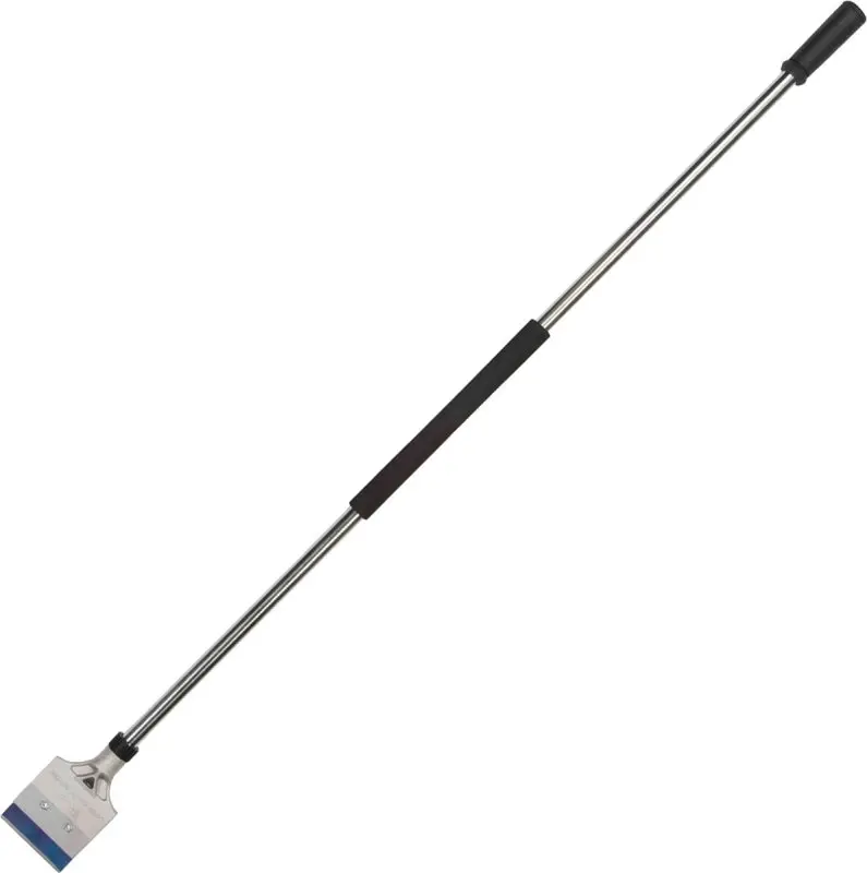 Hyde 19440 Heavy-Duty Hammer Scraper – 48" Fiberglass Handle, 4" Carbon Steel Blade 1
