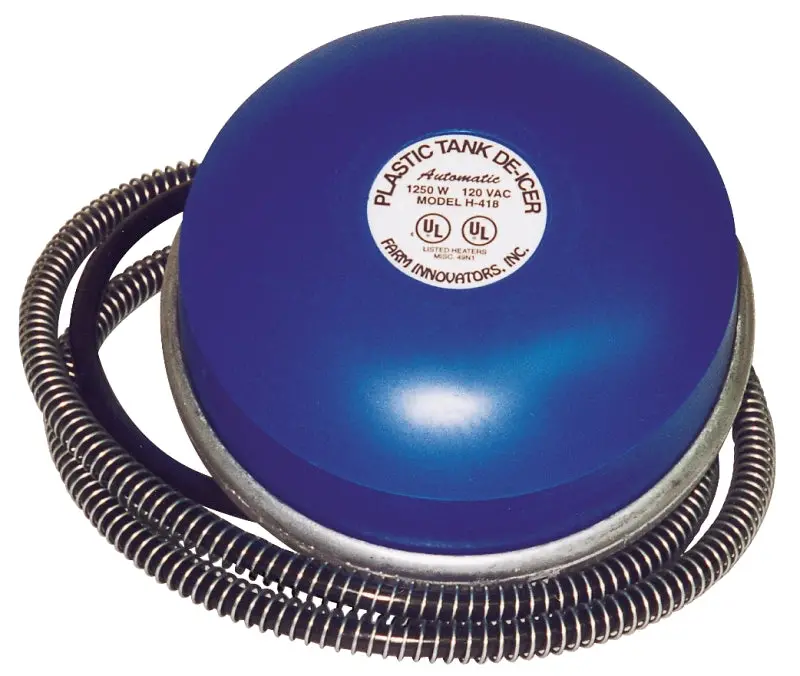 Ice Chaser H418 Floating Pond De-Icer – 1250-Watt, Suitable For 300-Gallon Tanks 1