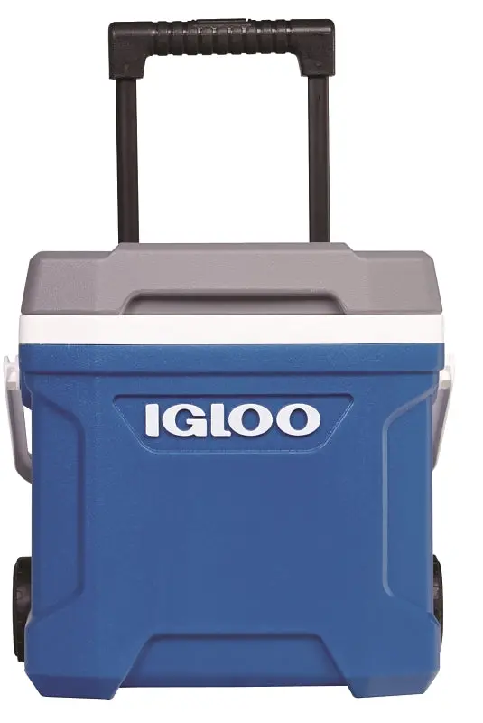 Igloo 0034825 Hard-Sided Cooler – 16-Quart Polyethylene Insulated Cooler In Majestic Blue/Meteorite 1