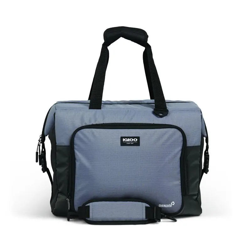 Igloo Latitude Snapdown 00064345 Cooler Bag — 15.9-Inch L × 8.5-Inch W, Carbonite Polyester 1
