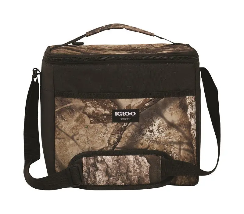 Igloo Realtree 64351 Insulated Cooler Bag – Camo Design, Holds 12 Cans, Portable Soft-Sided 1