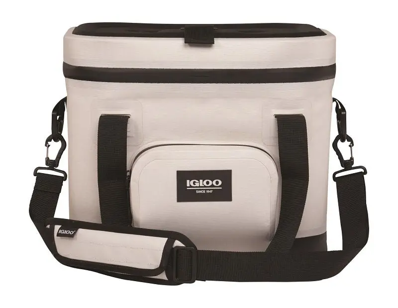 Igloo Trailmate Heavy-Duty Cool Bag – 12 Qt Insulated Eva/Hdpe/Polyester Carryall, Bone Color, Zip Closure 1