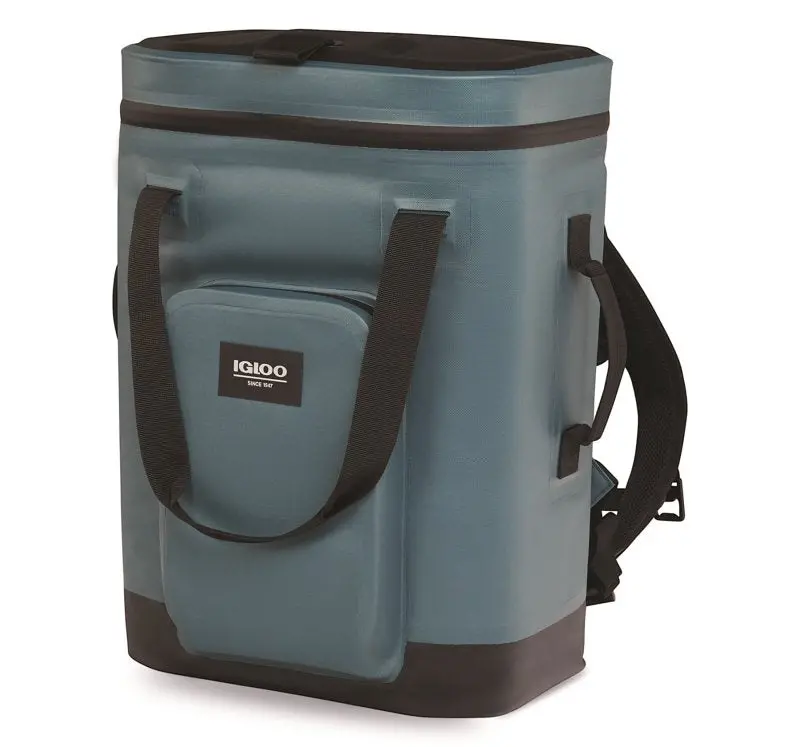 Igloo Trailmate Heavy-Duty Insulated Cooler Bag – 23-Quart Capacity, Eva/Hdpe/Polyester Shell, Spruce Green, Secure Zipper Closure 1