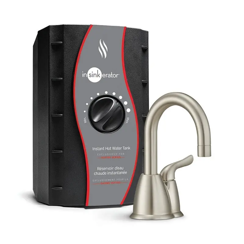 Insinkerator H-Hot150Sn-Ss Instant Hot Water Dispenser – 2/3-Gallon Tank, Stainless Faucet 1