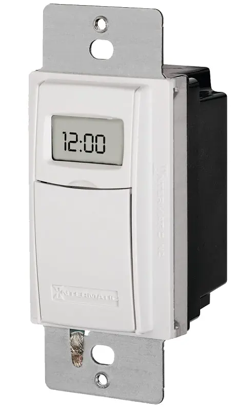 Intermatic St01 Digital Programmable Timer – 15-Amp, 120/277V, 24-Hour Cycle, 28 Weekly Events 1