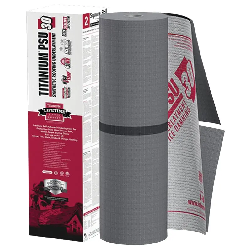 Interwrap Psu30 Synthetic Roof Underlayment Roll – 72 Ft × 36 In, Gray Weather-Resistant Barrier 1