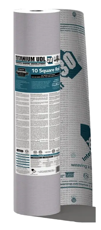 Interwrap Udl30 Synthetic Roof Underlayment – Gray, 48-Inch Wide × 250-Foot Roll 1
