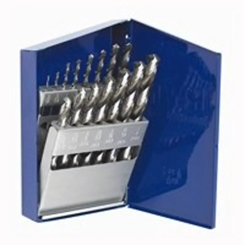 Irwin 15-Piece M2 Hss Drill Bit Set – Bright Finish, Standard Metric & Fractional Sizes 1