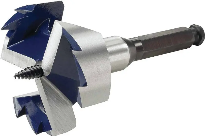 Irwin 3046005 1-1/8-Inch 3-Flute Hex-Shank Drill Bit, 5-Inch Overall Length 1