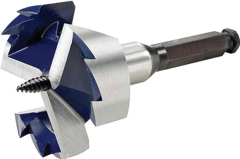 Irwin 3046006 Hex Shank Drill Bit – 1-1/4" Diameter, 5" Length, 3-Flute Construction 1