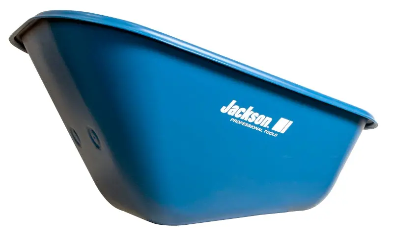 Jackson 10-Cubic-Foot Blue Wheelbarrow Tray – Durable Construction For Heavy Loads 1