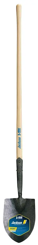 Jackson Irrigation Shovel – 8-Inch Steel Blade, Straight Hardwood Handle, 47-Inch Overall Length 1