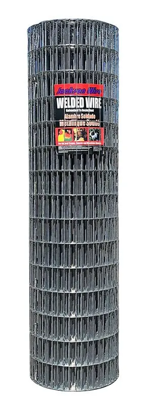 Jackson Wire 10-01-40-14 Galvanized Welded Wire Fence – 100 Ft × 60 In, 2×4 In Mesh, 12.5 Gauge 1