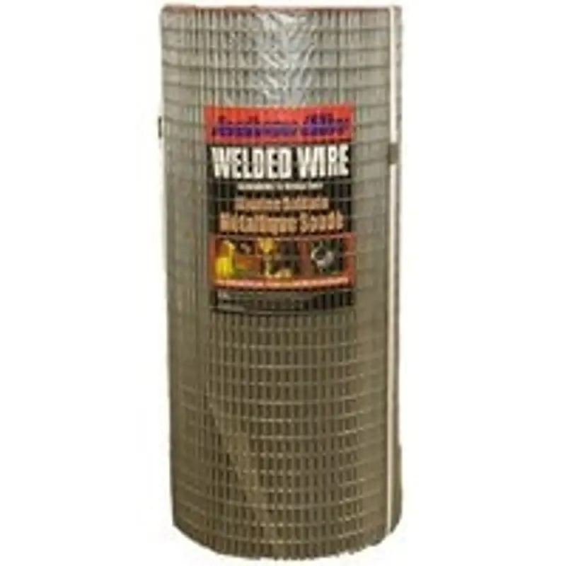Jackson Wire 10-03-36-14 Galvanized Welded Wire Fence – 100 Ft × 24 In, 1×1 Inch Mesh, 14-Gauge 1