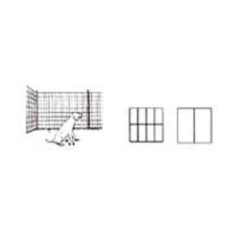 Jackson Wire 10-04-38-29 Galvanized Welded Wire Fence – 100' × 36", 1" × 2" Mesh 1