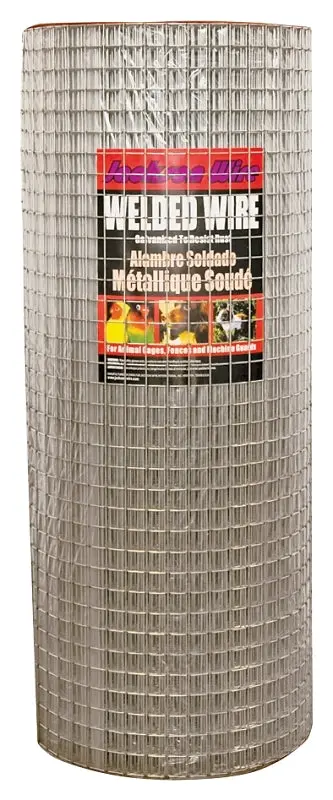 Jackson Wire 10043614 Galvanized Welded Wire Fence – 100 Ft X 24", 1" X 2" Mesh, 14-Gauge Steel 1