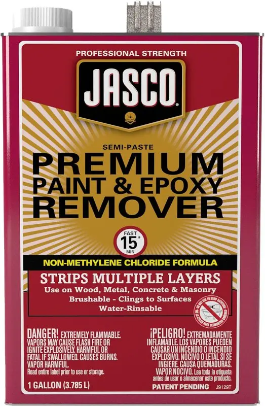 Jasco Gjpr500 Paint & Epoxy Remover – 1-Gallon Aromatic Liquid Formula, Opaque Finish 1