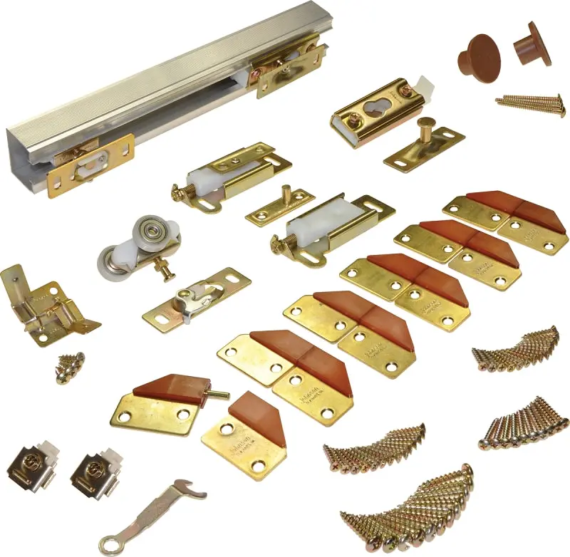 Johnson Hardware 60-Inch Top-Mount Bi-Fold Door Track Kit – Supports Doors Up To 75 Lbs 1
