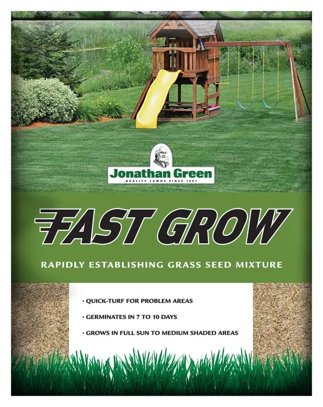 Jonathan Green 10830 Fast Grow Grass Seed – 15 Lb Bag For Quick Lawn Establishment 1