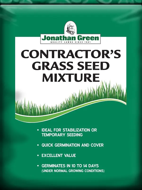 Jonathan Green Contractor-Grade Grass Seed Mix – 50 Pound Bag 1