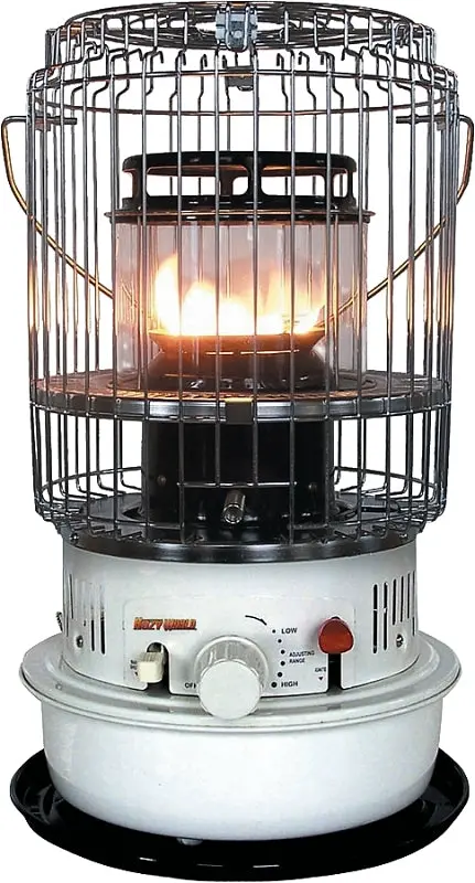 Kero World Kw-12/Dh1051 Portable Kerosene Heater – 10,500 Btu, 1.1-Gallon Tank, Covers Up To 350 Sq Ft 1