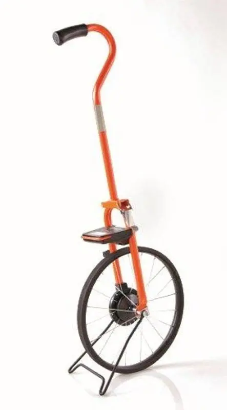 Keson Mp401E Professional Measuring Wheel – 15.5-Inch Steel Wheel, Lcd Display, Orange Finish, Up To 9999.9 Feet Range 1