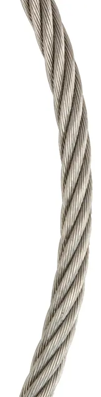 Koch 016162 Stainless Steel Aircraft Cable – 3/16" Diameter, 250-Foot Spool, 840-Lb Working Load 1