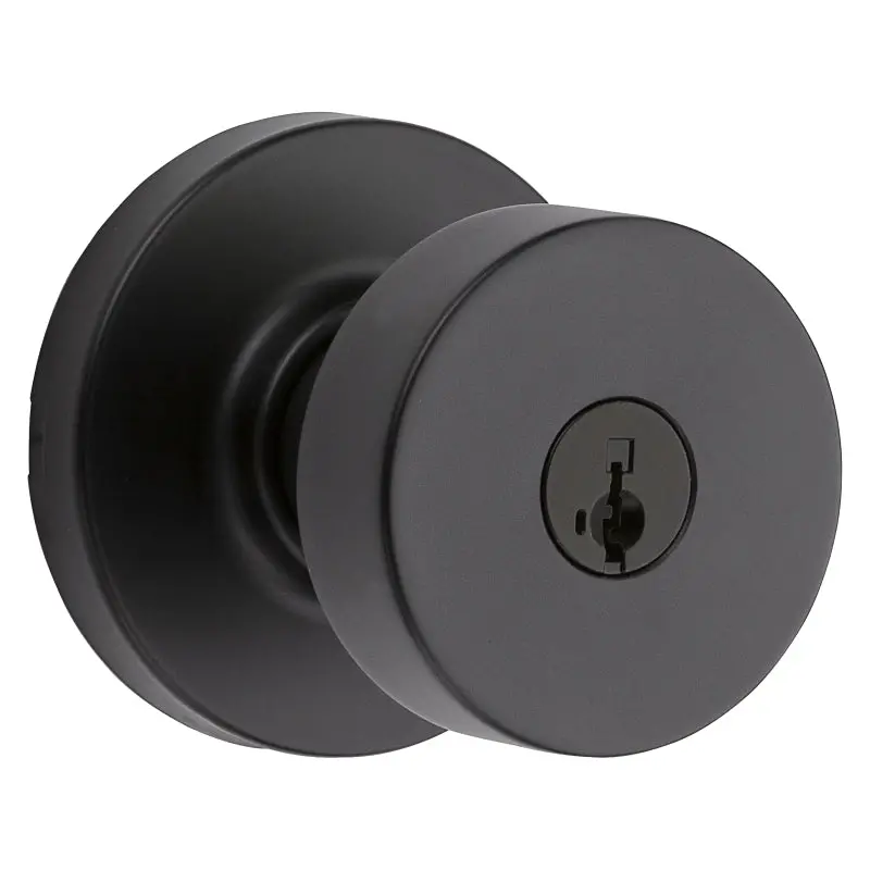 Kwikset 740Psk Signature Entry Knob Set – Matte Zinc Finish, Sc1/Kw1 Keyway, Residential Use 1