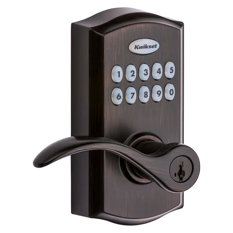 Kwikset 955Pml Electronic Entry Lock – Venetian Bronze Keypad Deadbolt, Grade Aaa Commercial Security 1