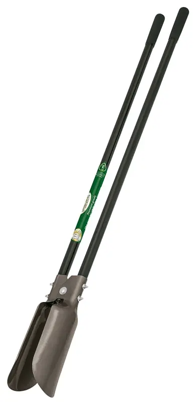 Landscapers Select 34458 Manual Post Hole Digger – Heavy-Duty Steel Blades & Reinforced Steel Handles 1