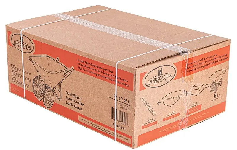 Landscapers Select 34574 Replacement Wheelbarrow Part – Compatible With 8-Cubic-Foot Poly Wheelbarrow Kits 1