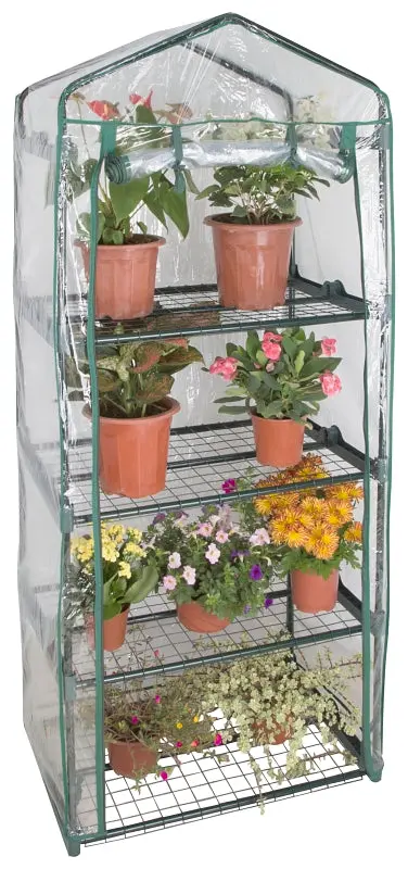 Landscapers Select Zippered Greenhouse – Compact 27.5"L × 19.25"W × 65.5"H Portable Structure 1
