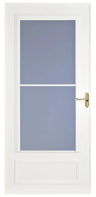 Larson Comfort-Bilt 83080031 White Storm Door – 32-Inch Wide X 81-Inch Tall 1