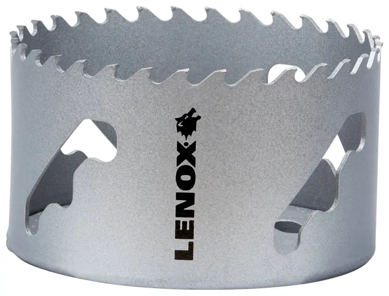 Lenox Speed Slot Carbide Hole Saw – 3-1/2-Inch Cutting Diameter 1