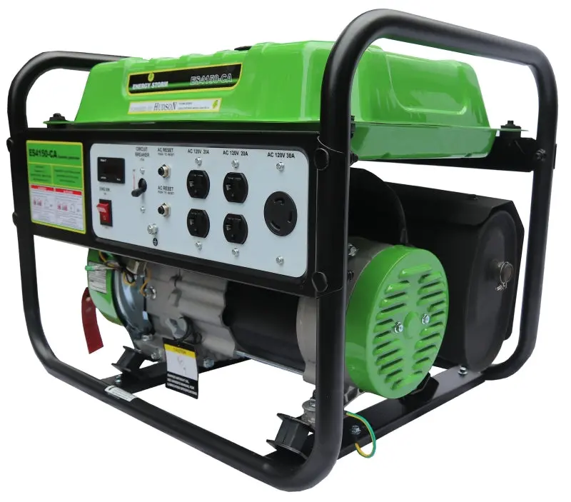 Lifan Energy Storm 4150-Ca Portable Gas Generator – 3500W Peak Output, 30A 120V, 4-Gallon Fuel Tank, Recoil Start 1