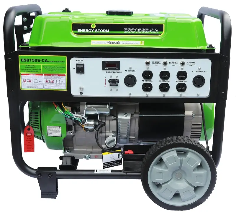 Lifan Energy Storm 8150E-Ca Portable Generator – 7500W Gas-Powered, 120/240V, 30A Output 1