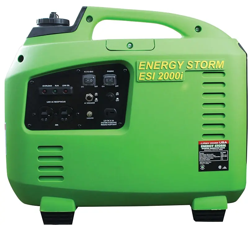 Lifan Esi2000I-Ca Portable Inverter Generator – 2000-Watt Output, Gas-Powered, Quiet Operation 1