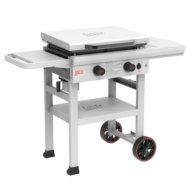 Loco Smarttemp Propane Griddle – Dual-Burner, 467 Sq-In Cooking Area, 32,000 Btu Output 1