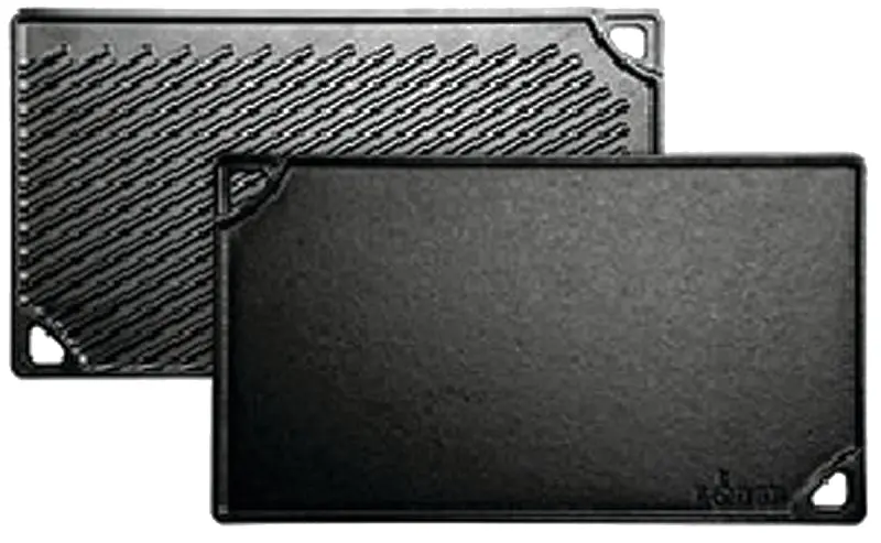 Lodge Ldp3 Pre-Seasoned Cast Iron Griddle – Black, Durable Cooking Surface 1