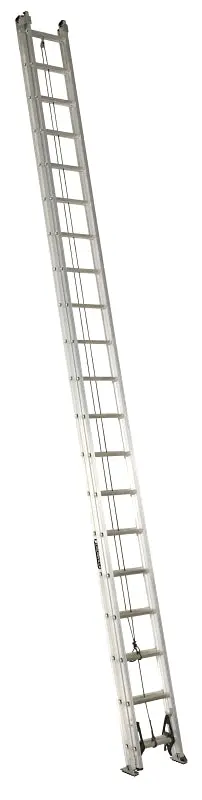 Louisville Ae2240 Aluminum Extension Ladder – 37-Foot-3-Inch Reach, 40-Step, 300-Pound Duty 1