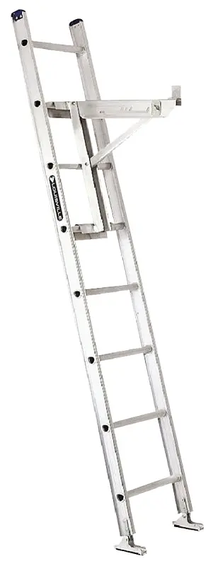 Louisville Lp-2100-13 Aluminum Ladder Jack – Long-Body Design, Gray Finish 1
