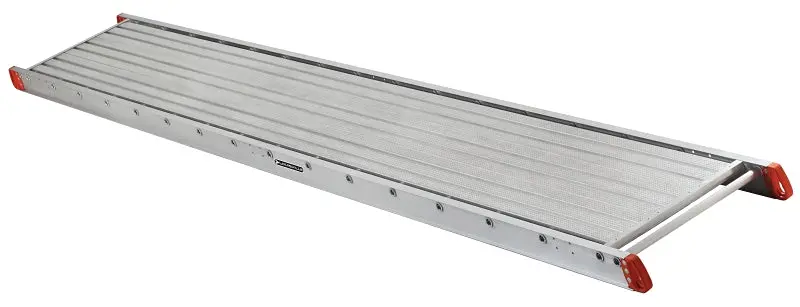 Louisville P11216 Aluminum Scaffold Plank – 16 Ft Long, 250 Lb Load Capacity, 12 In Wide 1