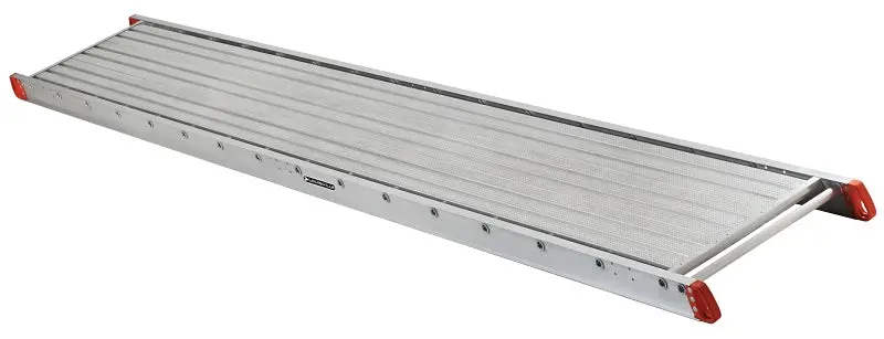 Louisville P11220 Aluminum Scaffold Plank – 20 Ft Long, 250 Lb Load Rating, 12 In Wide 1