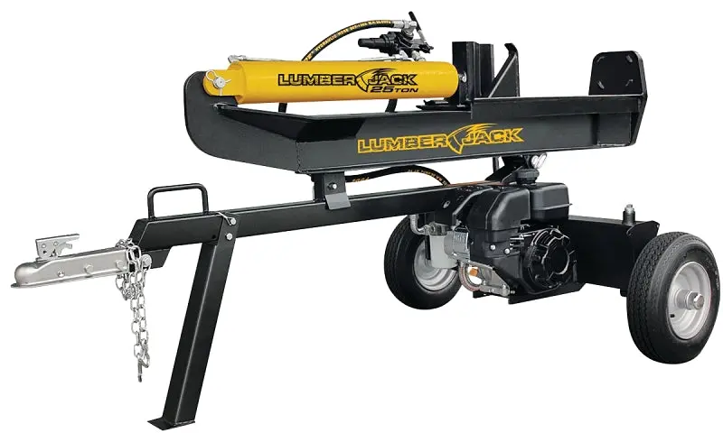 Lumber Jack Ytl002551/171190 Gas Log Splitter – 25-Ton Hydraulic Force, 26" Log Capacity 1