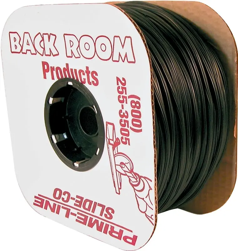 Make-2-Fit P7580 Vinyl Screen Retainer Spline – 0.175" Diameter, 500 Ft Black Round Spline 1